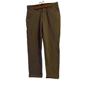 Gerry Men's Casual Performance Flex Pants Olive Khaki Gorpcore Green  34x30